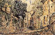 Paul Signac Town oil